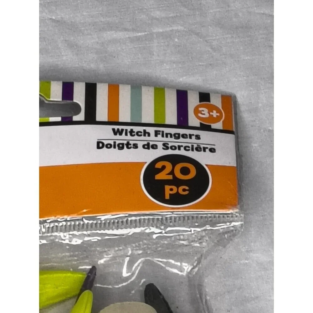 Glow In The Dark 20 Witches Fingers Halloween Party Favors Creatology Halloween